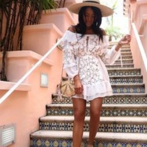 BNWT For Love & Lemons Carolina Off the Shoulder